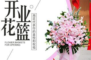 海南乐东县九所镇花篮配送